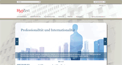 Desktop Screenshot of hypzert.de